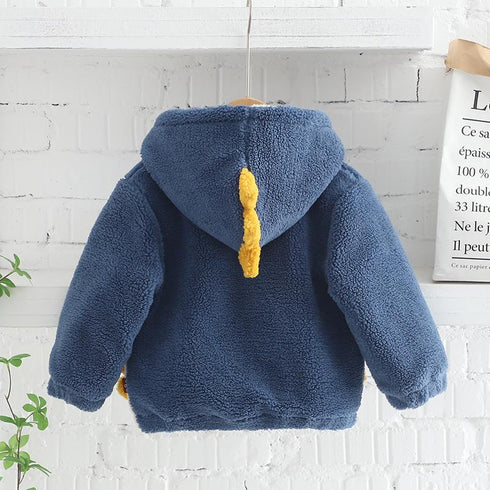 Winter children's hooded cartoon coat